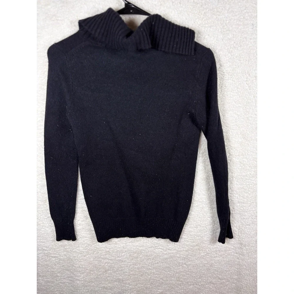 J. Crew Red Wool Cashmere LBlend‎ Shawl Neck Pullover Sweater Size Sx
